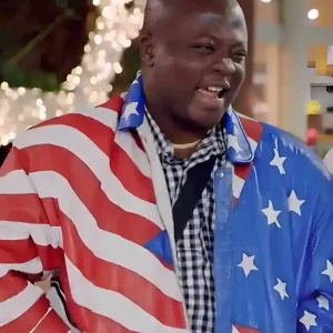 90 Day Fiance Happily Ever After Michael USA Flag Eagle Leather Jacket