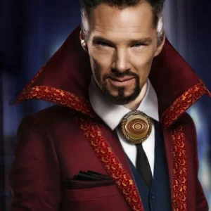 Benedict Cumberbatch Doctor Strange Long Red Coat