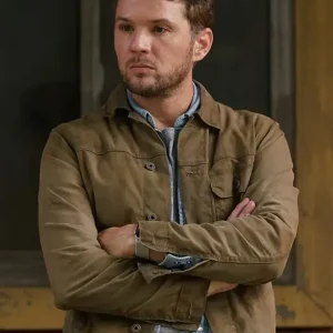 Big Sky Cody Hoyt Camel Brown Cotton Jacket