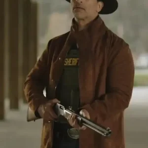 Blue Ridge Johnathon Schaech Brown Coat