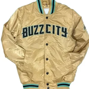 Charlotte Hornets Pastel Varsity Jacket