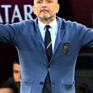 Euro 2024 Italia Blue Blazer