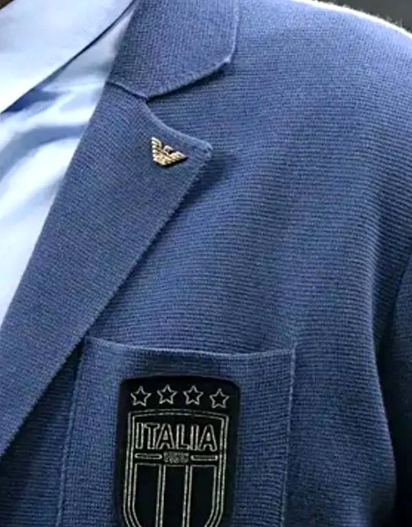 Euro 2024 Italia Blue Blazer - Image 2