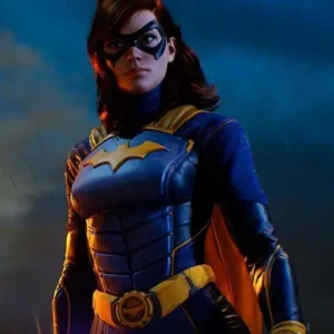 Gotham Knights Batgirl Leather Costume Jacket