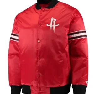 Houston Rockets The Draft Pick Red Varsity Jacket