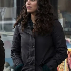 Manifest Grace Stone Black Cotton Jacket