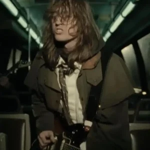 Mk.gee Are You Looking Up Green Cotton Coat