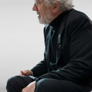 Nada S01 Robert De Niro Black Buttoned Blazer
