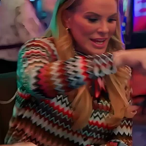 Real Housewives of Salt Lake City 2024 Heather Gay Chevron Shirt