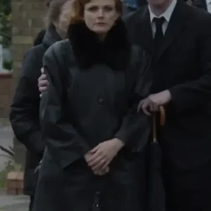 Say Nothing Dolours Price Black Wool Coat