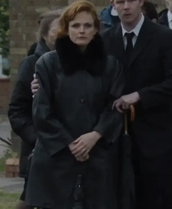 Say Nothing Dolours Price Black Wool Coat