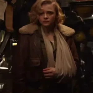 Shadow in the Cloud Maude Garrett Brown Jacket