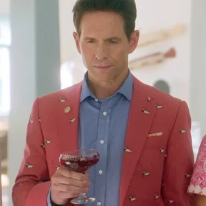Sirens 2025 Glenn Howerton Pink Blazer
