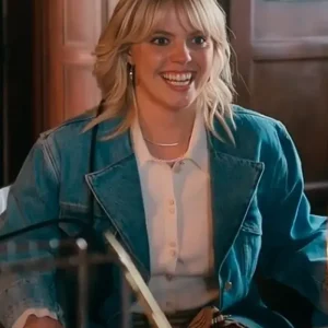 The Sex Lives Of College Girls S03 Renee Rapp Denim Blazer