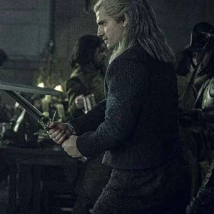 The Witcher Geralt of Rivia Black Jacket