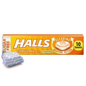 HALLS SUGAR FREE SWEETS 32G